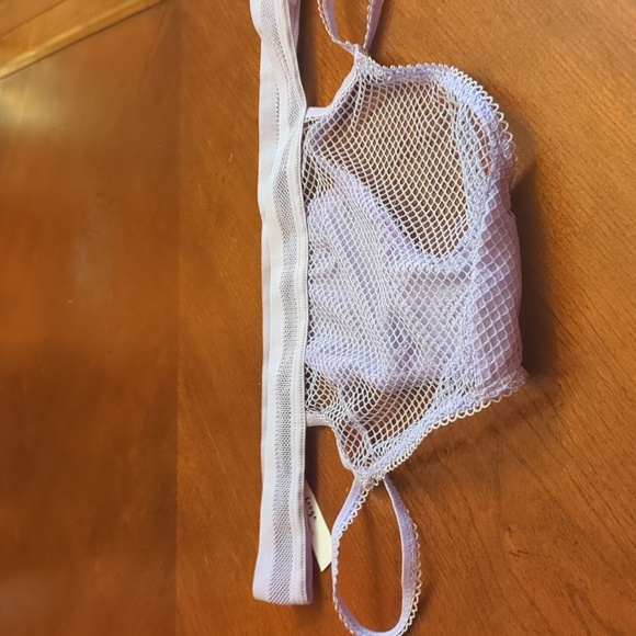 NWT Booty Bag Mesh and Lace High Cut Cheeky Underwear L - Picture 8 of 8